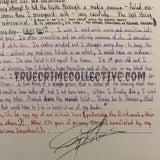 Roy Norris “Toolbox Killer” Signed Letter & Artwork