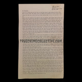 John Wayne Gacy Signed Two Page Letter