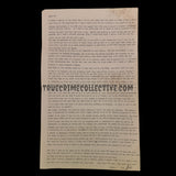John Wayne Gacy Signed Two Page Letter