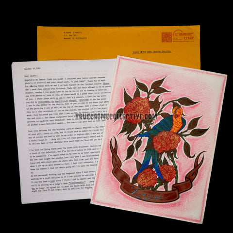 Robin Gecht “Chicago Ripper Crew” Signed Artwork & Letter