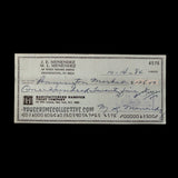 Menendez Family Checks