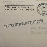 Randy Kraft “Scorecard Killer” Signed Letter