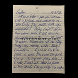 Keith Hunter Jesperson Signed Letter