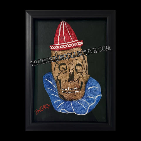 John Wayne Gacy “Skull Clown” Painting