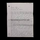 John Robinson Signed Envelope & Letter