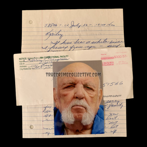 Harvey Carignan Signed Letter & Photo