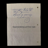 Harvey Carignan Signed Letter & Photo