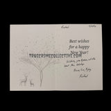 Richard J. Angelo Signed Christmas Card & Letter