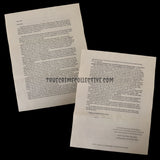 Susan Atkins Signed Letter