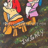 John Wayne Gacy “Hi Ho Around the Campfire” Painting