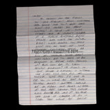 Richard Ramirez Signed Letter & Drawing