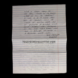 Richard Ramirez Signed Letter & Drawing