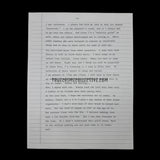 David Berkowitz “Son of Sam” Signed Letter