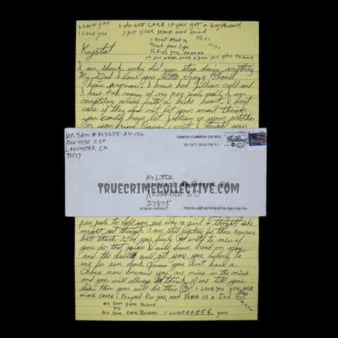 Samuel Little Signed Letter & Envelope