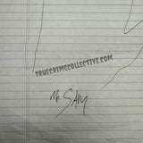 Samuel Little Signed Hand Tracing