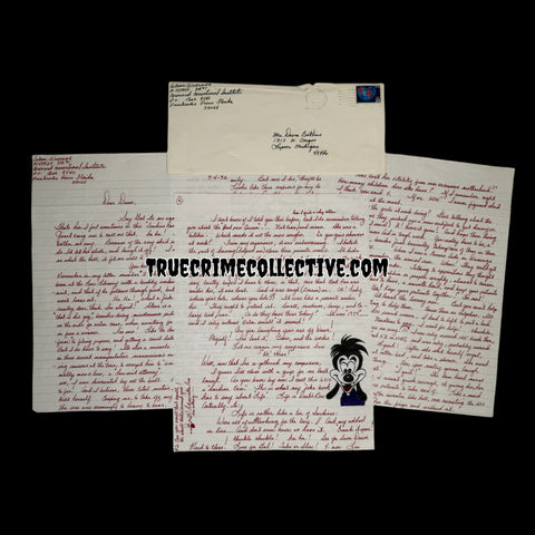 Aileen Wuornos Signed Letter & Artwork