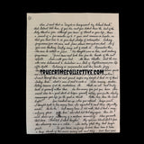 Aileen Wuornos Signed Letter