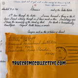 Aileen Wuornos Handwritten Bible Scriptures-160 Pages