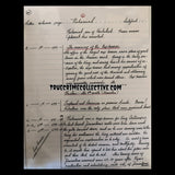 Aileen Wuornos Handwritten Bible Scriptures-160 Pages