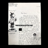 Aileen Wuornos Three Page Letter With Artwork