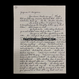 Aileen Wuornos Four Page Signed Letter- Talking About Murder of Charles Humphreys