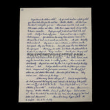 Aileen Wuornos Signed Five Page Letter with Artwork