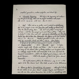 Aileen Wuornos Signed Seven Page Religious Letter