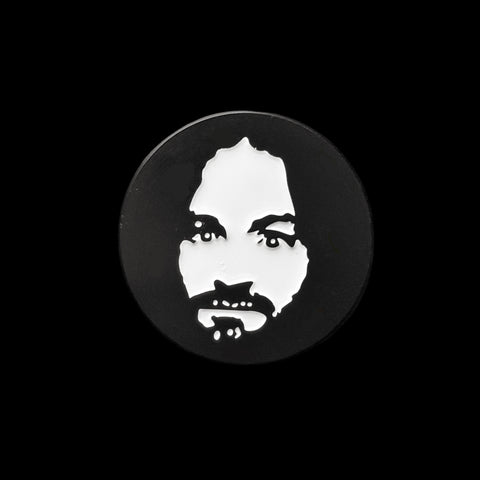 Charles Manson Enamel Pin