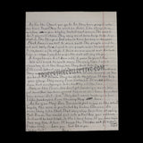 Gary Ridgway Signed Letter