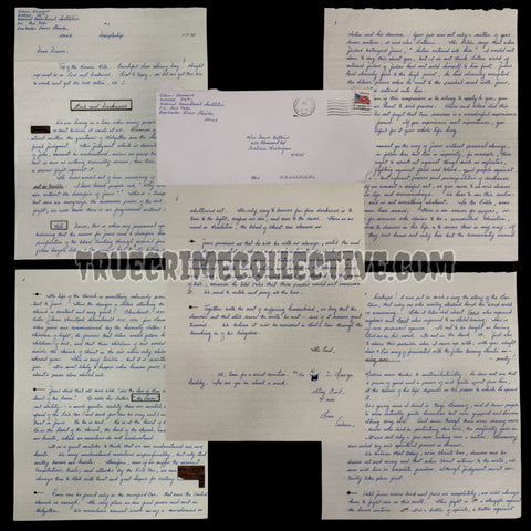 Aileen Wuornos Five Page Story About “Evil & Darkness”