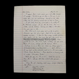 James Riva Signed Letter & Envelope