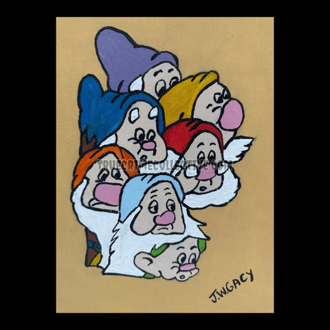 John Wayne Gacy “7 Friends” Painting