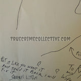 Samuel Little Signed Hand Tracing