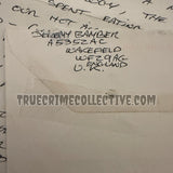 Jeremy Bamber Signed Letter