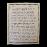 Richard Ramirez Signed Letter & Artwork