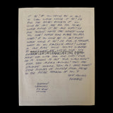 Richard Ramirez Signed Letter & Artwork