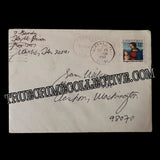 Ted Bundy Signed Envelope