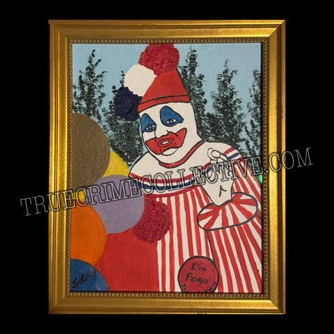 John Wayne Gacy “Pogo the Clown” Painting