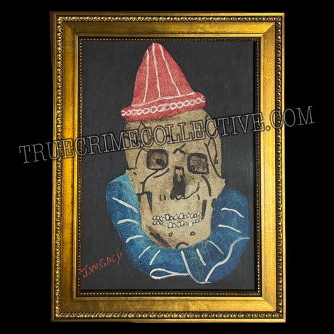 John Wayne Gacy “Skull Clown” Painting