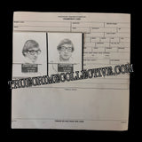 Richard Speck Original Mugshot & Fingerprint Chart