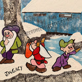 John Wayne Gacy “Hi Ho in the Winter” Painting