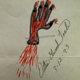 Ottis Toole Signed Marker Drawing