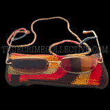 Charles Manson Prison Owned Glasses, Handmade Case & Original Photo