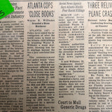 Wayne Williams Newspapers from 1982