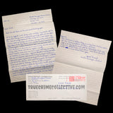 Chester Dewayne Turner Signed Letter