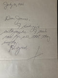 Ted Bundy Handwritten Note