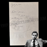 Ted Bundy Handwritten Note