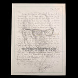 Roy Norris “Toolbox Killer” Signed Letter & Artwork