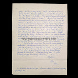 Aileen Wuornos Four Page Letter (Rare Content!)