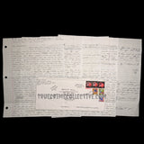 Bobby Joe Long Signed Letter- 13 Pages
